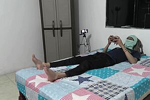 Step-sis gets naughty with bro