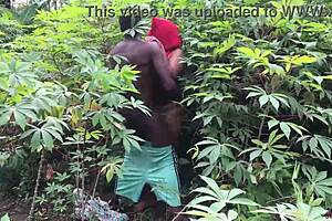 Farmers in Nigeria having serious fun