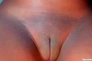 Big pussy teen masturbates and has a lot of cum inside her vagina