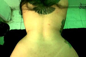 I have an orgasm on my wife’s friend’s buttocks