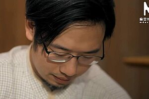 Asian teen falls in love with mature tutor in class