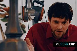 Hot Milf Stuck Under Table