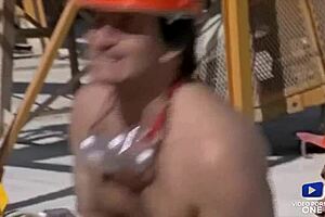 Does Lana Woods Come To The Construction Site For A Good Anal Fuck?