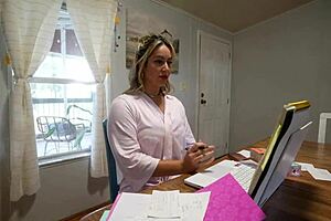 My Hot Step-Mom Uses My Monster Cock In Doggystyle. Tits And Ass Bouncing With Big Tits Blonde Milf Cum On Ass.