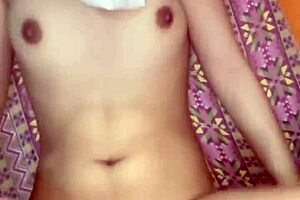 Young Asian beauty gets anal sex and gives blow job in this video