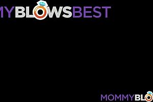 Hot redhead milf gets face fucked at gym