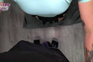 Kinky Nova Flame Loves Mature Cocks, Seth Brogan Facializes Her Wet Pussy