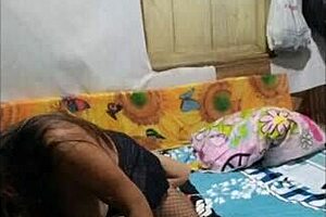 Can you believe my stepsister climbs on my chest, strips, sucks me, and I lick her to intense orgasms?