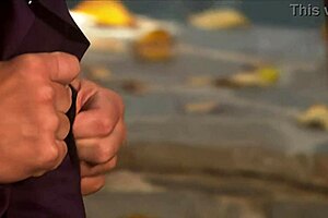 Rough hardcore fucking of big tits milf cougar in quickie afternoon