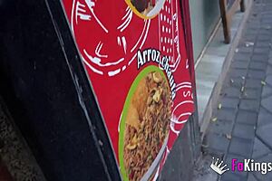 Lorena Lopes' Bareback Fuck and Cum in Milk