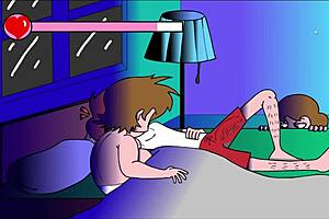 Relaxing on the couch with friends in this comedy series