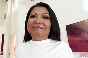 Krystal Davis, the busty MILF, enjoys deep anal sex