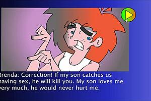 Relaxing on the couch with friends in this comedy series