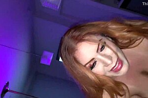 nicky ferrari dancing seductively for her brother-in-law in lingerie