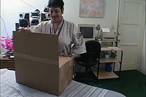 old grannies and young panties in wild dildo play, volume 2 scene 1