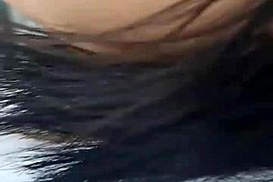 In POV, this beautiful Mexican brunette with brown eyes gives excellent missionary and doggystyle service, worth every cent of my miserable salary