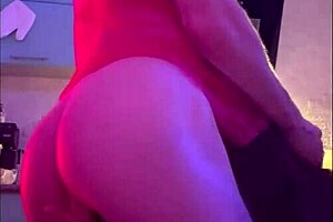 Trans girlfriend pounds neighbor's mouth and ass