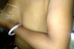 Indian maid gets pissing and riding in hardcore threesome