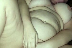 Big-boobed MILF uses a big dildo and has a lot of fun while being fucked and she cums hard