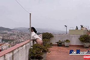 Spanish vixom MILF in hot outdoor and indoor sex scenes