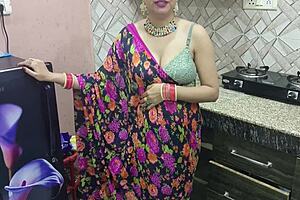 Desi Bhabhi gets intimate with brother-in-law in kitchen