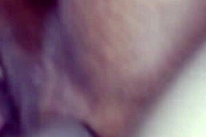 Ebony granny bent over says cum on her pussy with dirty talk 😈