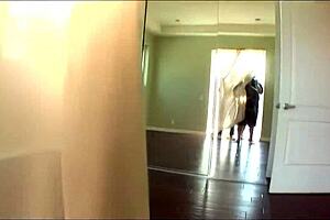 Mother in law spreads pussy for deep anal sex