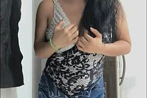 my mature busty stepmom's new exhibition is luxurious, her huge natural tits make me excited