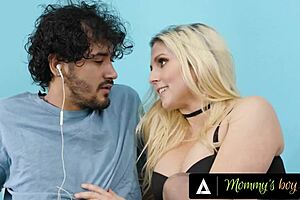 Worried Milf Christie Stevens Lets Gamer 18Yo Teen Fuck Her To Exercise!