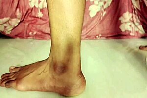 Amateur couple fucks wildly homemade.