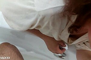 A hot woman in doggystyle while her husband is at work