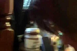 A mature Latina gets gagged by a BBC in a cheating scene
