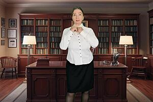 Use my secret weapon on the principal, MariaOld says