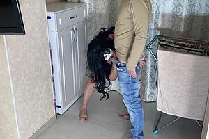 milf gives oil boob job?