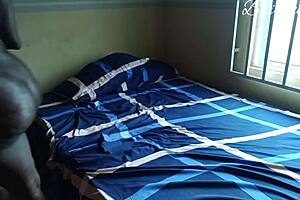 Ebony milf with big ass broke my big dick with her huge ass