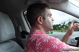 Milf Mandy Rhea savors facial cum after sucking