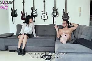 psychologist therapy william vega rips clothes and cums on wet prostitute mother in law's face