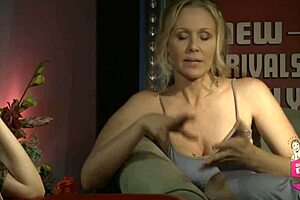 Julia ann drops by the studio to talk about her movies and share some scenes where she struggles to get to a teen 18+ girls cookie