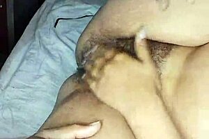 Licking Juicy Hairy Pussy of Hot Desi Indian Bhabhi Close-Up