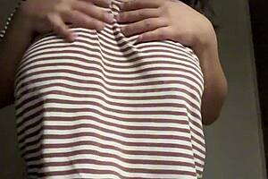 Hot Indian MILF craves cam show, flaunting big natural tits