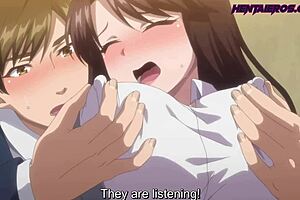 busty milf getting hard fucked with cumshot