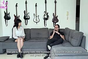 psychologist therapy william vega rips clothes and cums on wet prostitute mother in law's face