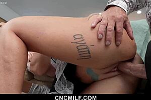 i'm a blonde milf maid servin my boss anytime - cncmilf