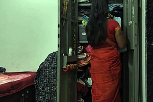 Nurse was cleaning the cupboard, then honor came and left her with a creampie