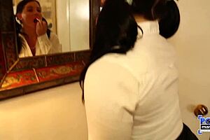 Sexy Casey Cumz Works On Miles Longs Dick Its Facial Time