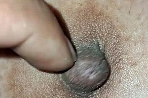 Desi girl with big boobs showing her nipples in close-up action