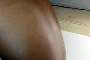 The guy wants to put his dick in the ass at the gloryhole