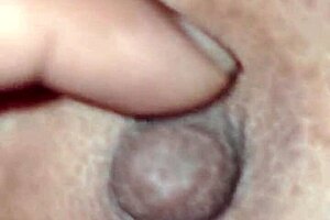 Desi girl with big boobs showing her nipples in close-up action