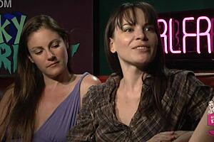 Julia ann drops by the studio to talk about her movies and share some scenes where she struggles to get to a teen 18+ girls cookie