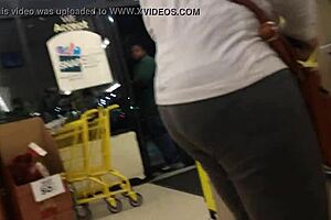 Two Moms Shopping Together Candidly